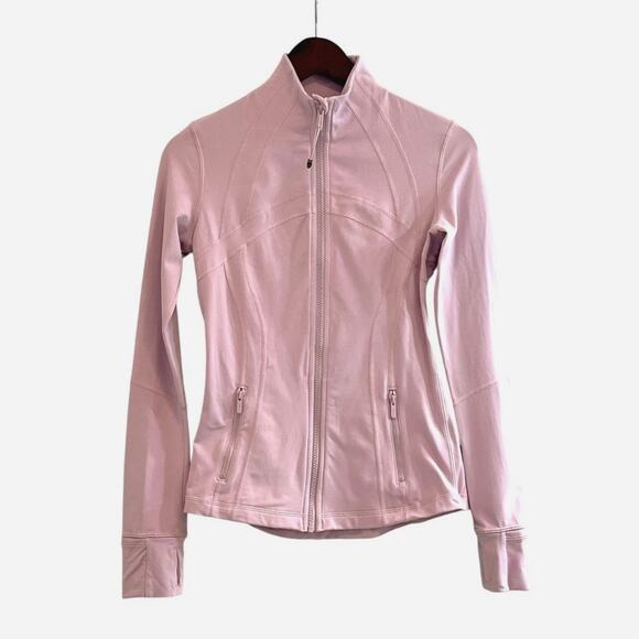 Lululemon Define Jacket Size 4 Pink Peony LW4AWKS - Picture 1 of 9